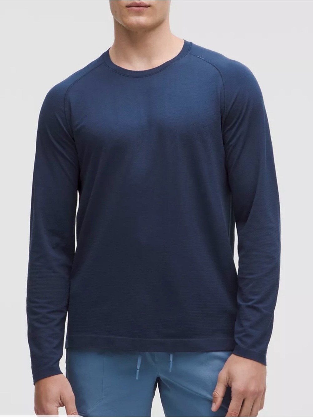 Lululemon Metal Vent Tech Long-Sleeve Shirt, blue